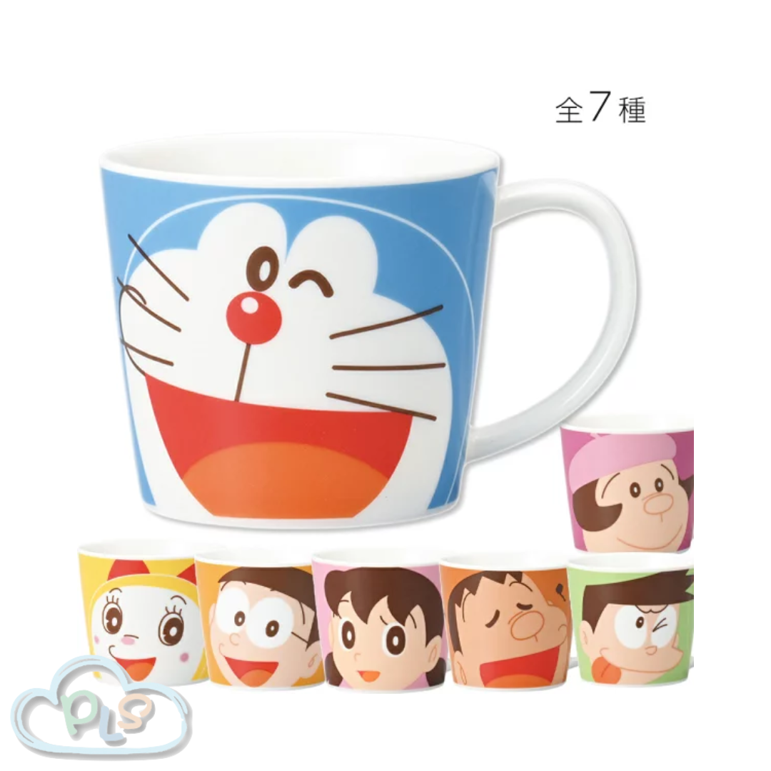 7pcs / Set 大臉陶瓷馬克杯 (300ML) 全明星 #23080-1