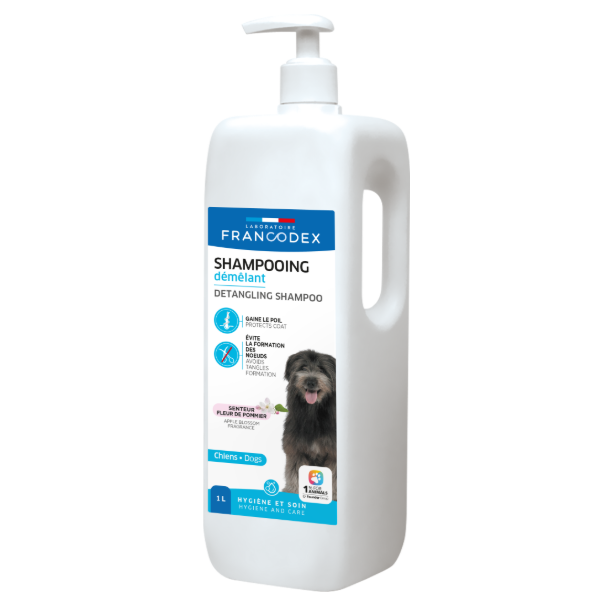 Francodex 2 in 1 Conditioning Shampoo For Dogs 1L