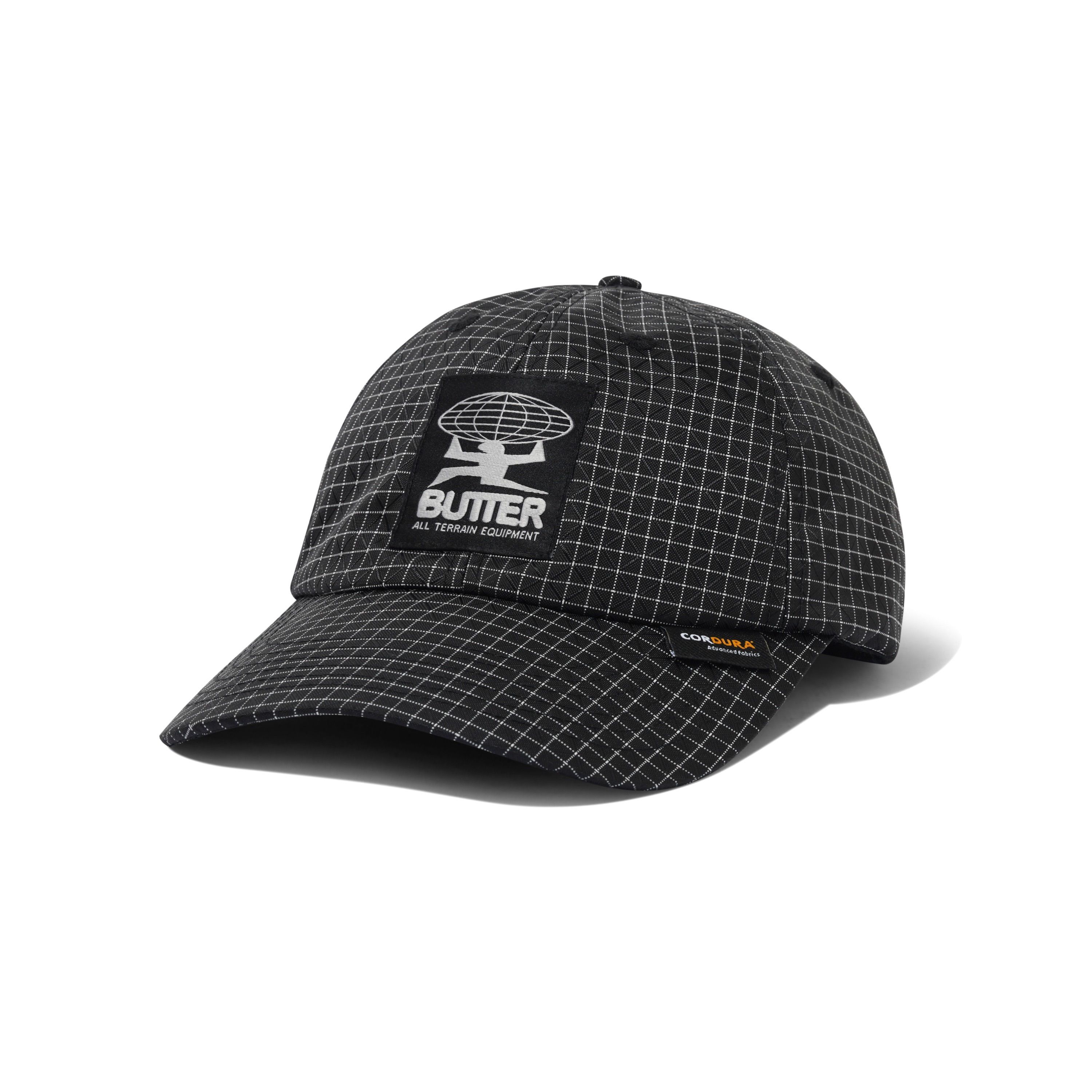Butter goods - Cordura Terrain 6 Panel Cap Black