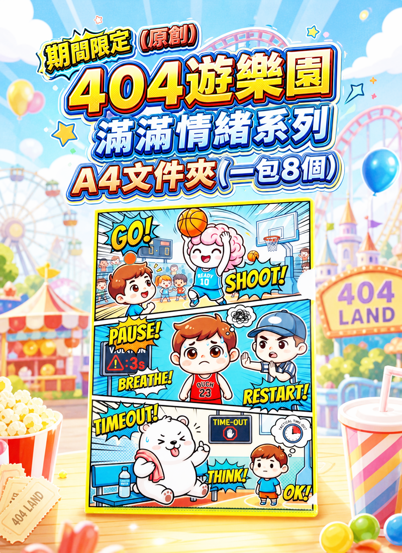 期間限定 (原創) 404遊樂園 滿滿情緒系列 EV007