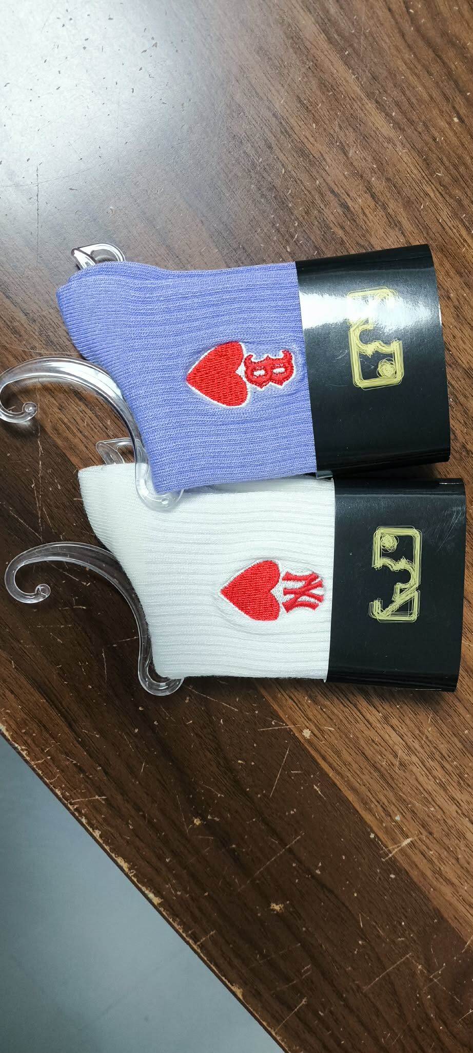MLB 中筒襪 童襪 Heart系列 紐約洋基隊 (K268 MLB383)
