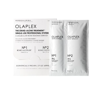 OLAPLEX No.1+No.2 鍵結重建護理套裝 5 片裝｜還原髮絲結構 漂染受損修復
