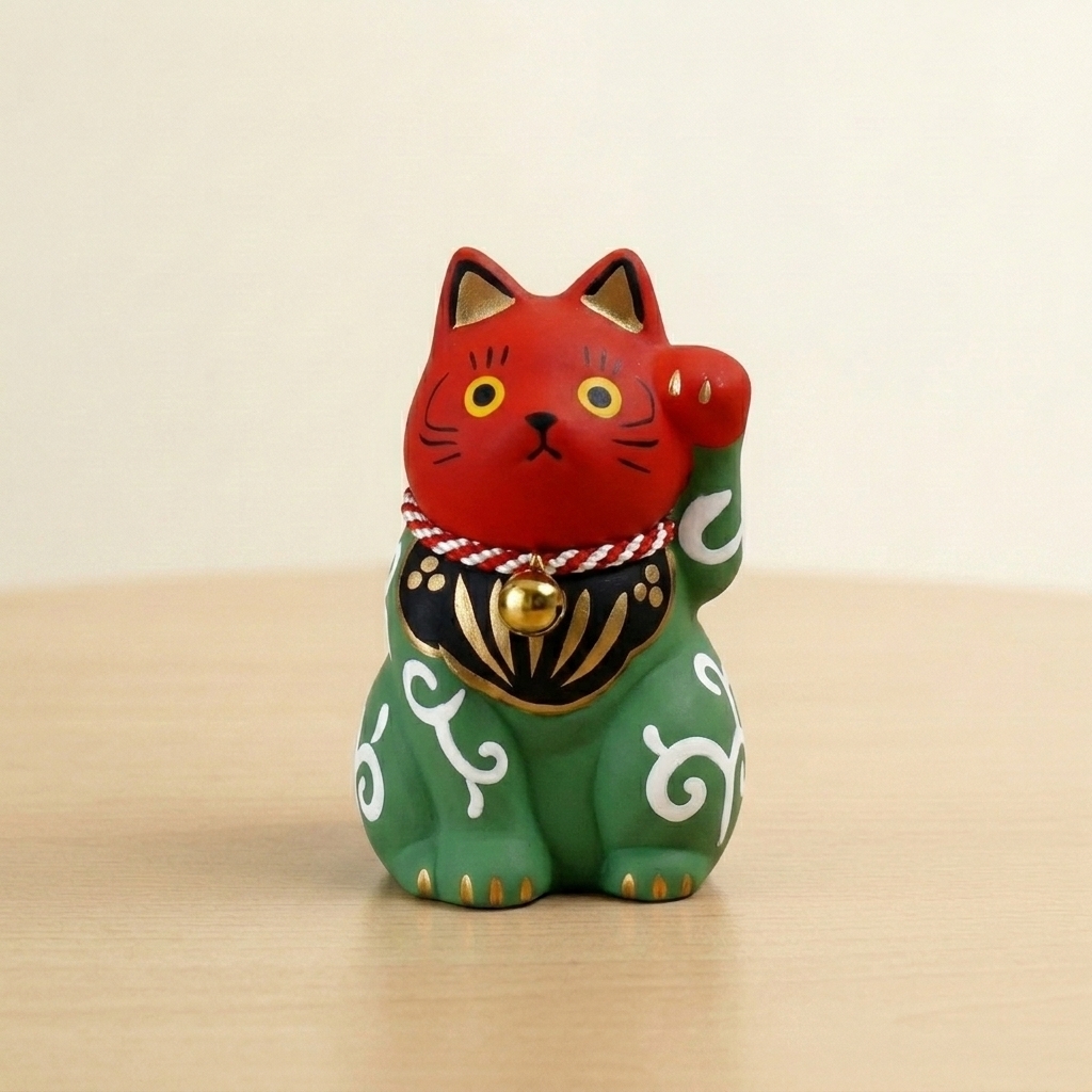 赤綠招財貓∣craftman house