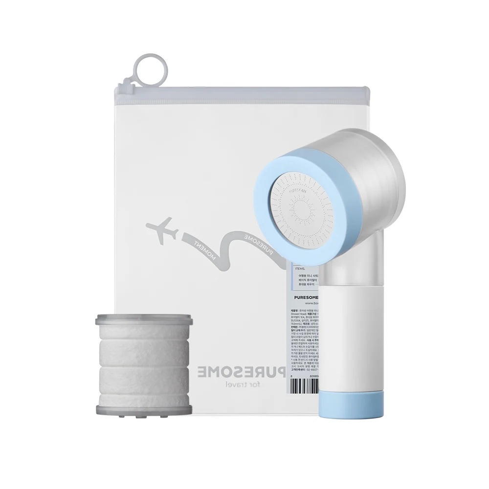 《韓國連線》BODYLUV PureSome Travel Mini Filter Color Shower Head 純淨源旅行用迷你過濾彩色蓮蓬頭