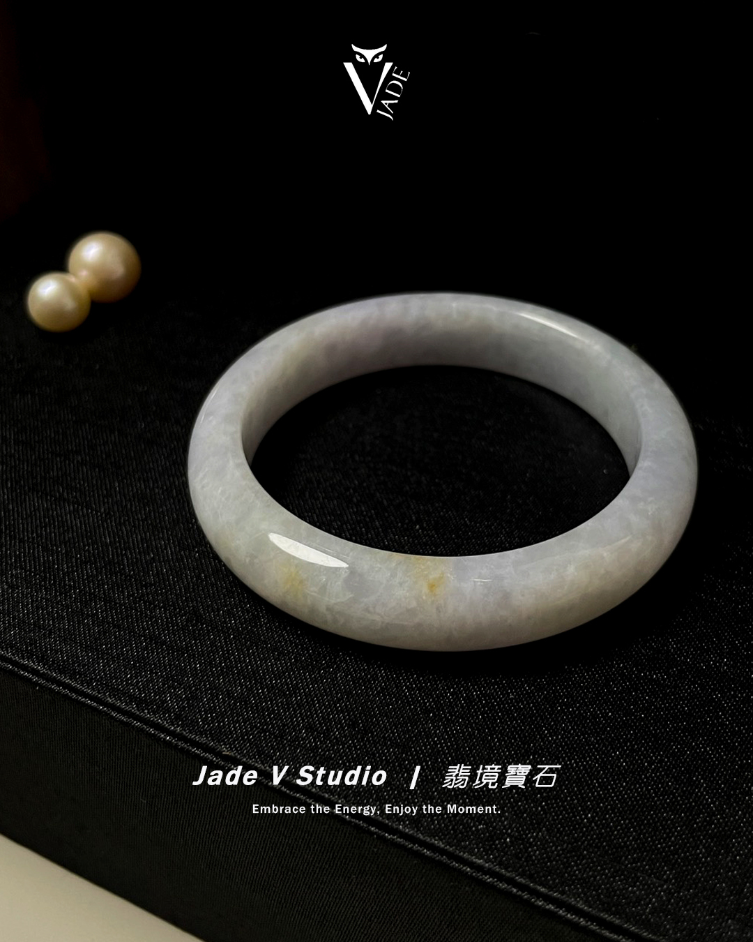 【JadeV｜翡境寶石】 春帶彩撒金 翡翠 手鐲