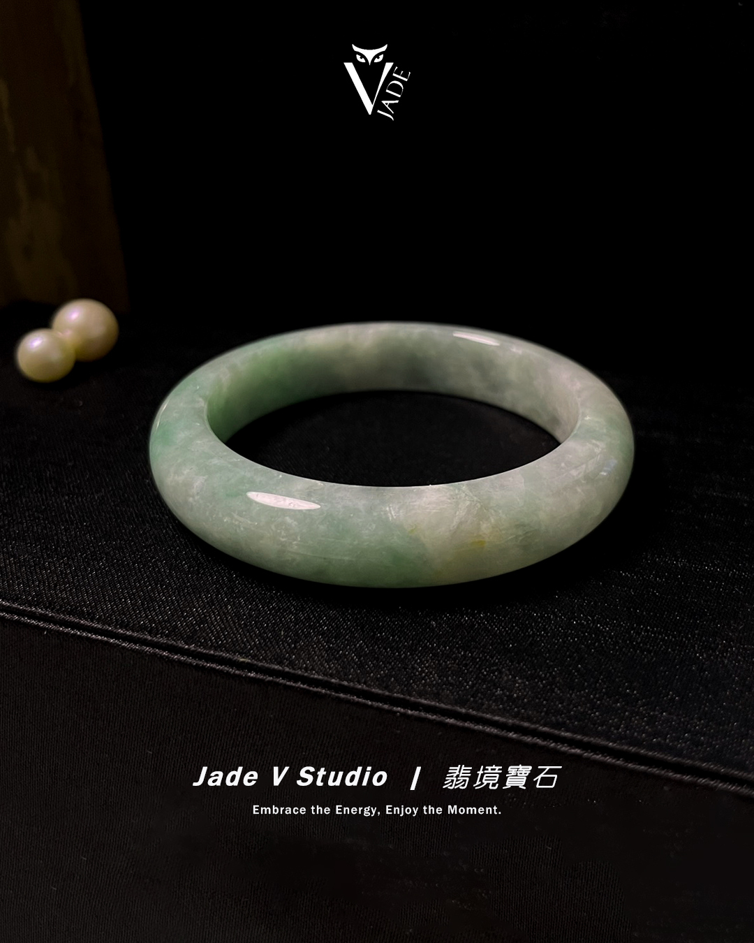 【JadeV｜翡境寶石】 糯種果綠 翡翠 手鐲