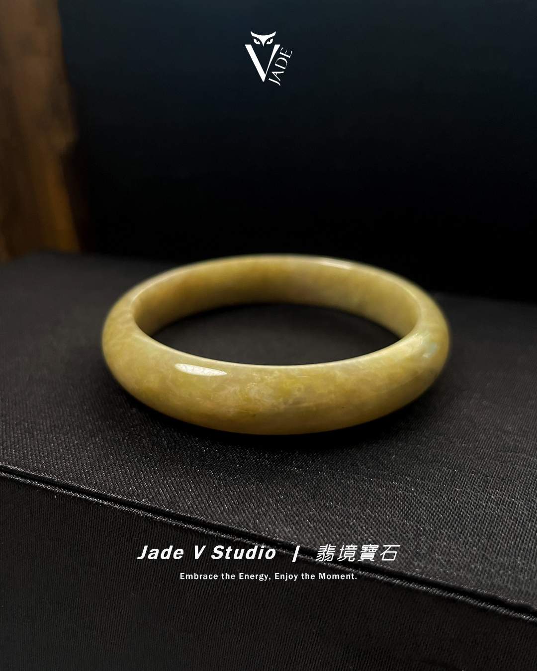 【JadeV｜翡境寶石】  糯種 黃翡 手鐲