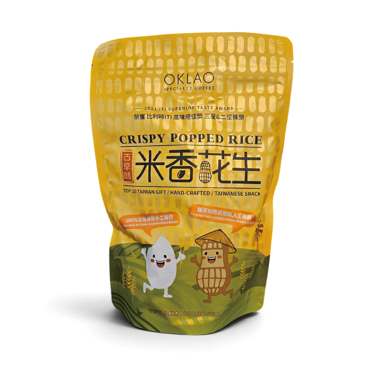 【米香花生】歐客佬｜嚴選台灣在地小農｜白米酥｜黑米酥｜紅麥酥