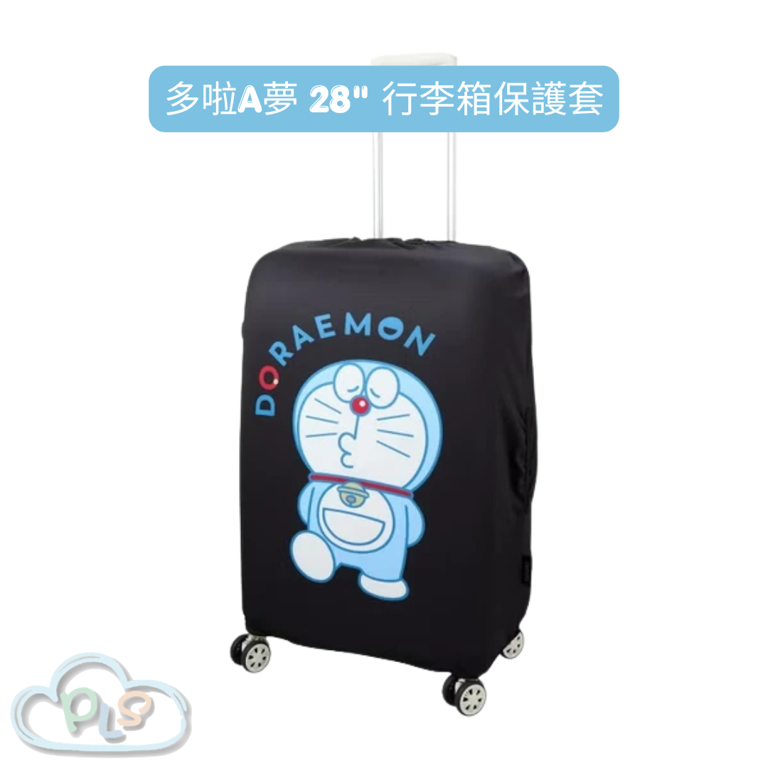 28" 行李箱保護套 多啦A夢 Siffler 黑色 #23083-1