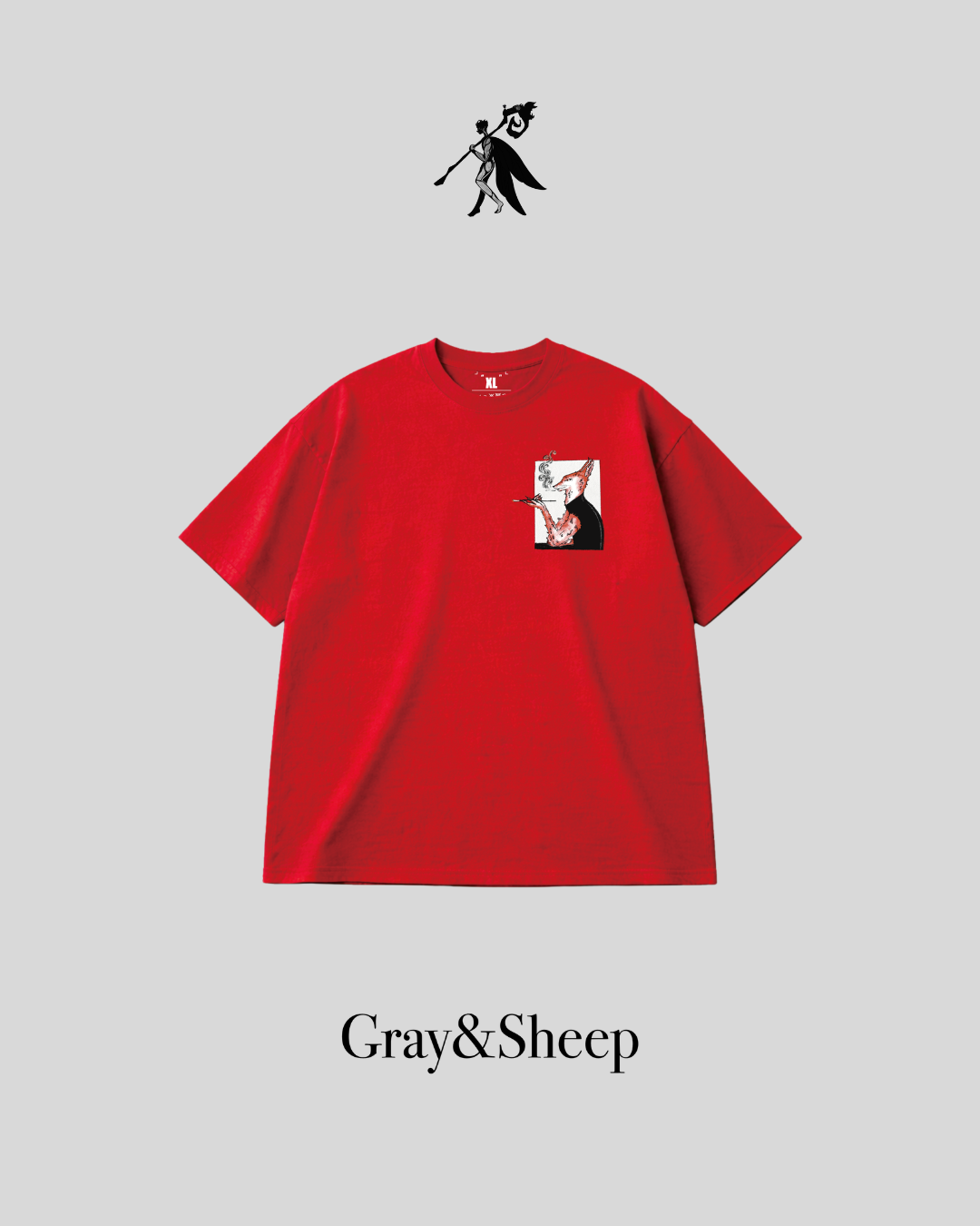 Gray&sheep- 短TEE - 村田先生-小歇片刻(24)