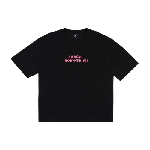 【官網限定】KANGOL 短T字母 涼感微落肩短袖 6625101020 VIII