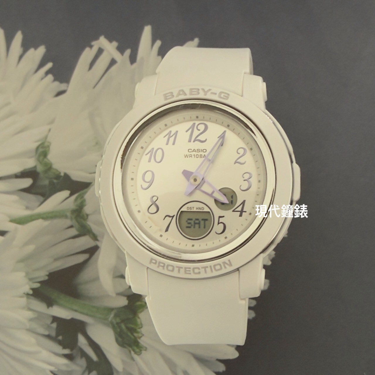 【Baby-G】時尚指針數位的雙顯女錶BGA-290SA-7A 41.5mm 現代鐘錶