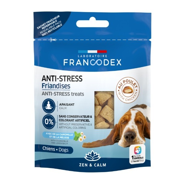 法國Francodex 犬用 寧神抒壓小食 75g