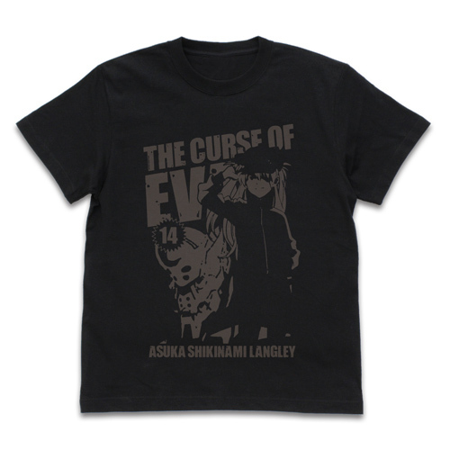 ｱｽｶ&2号機 Tｼｬﾂ/BLACK COSPA 090726