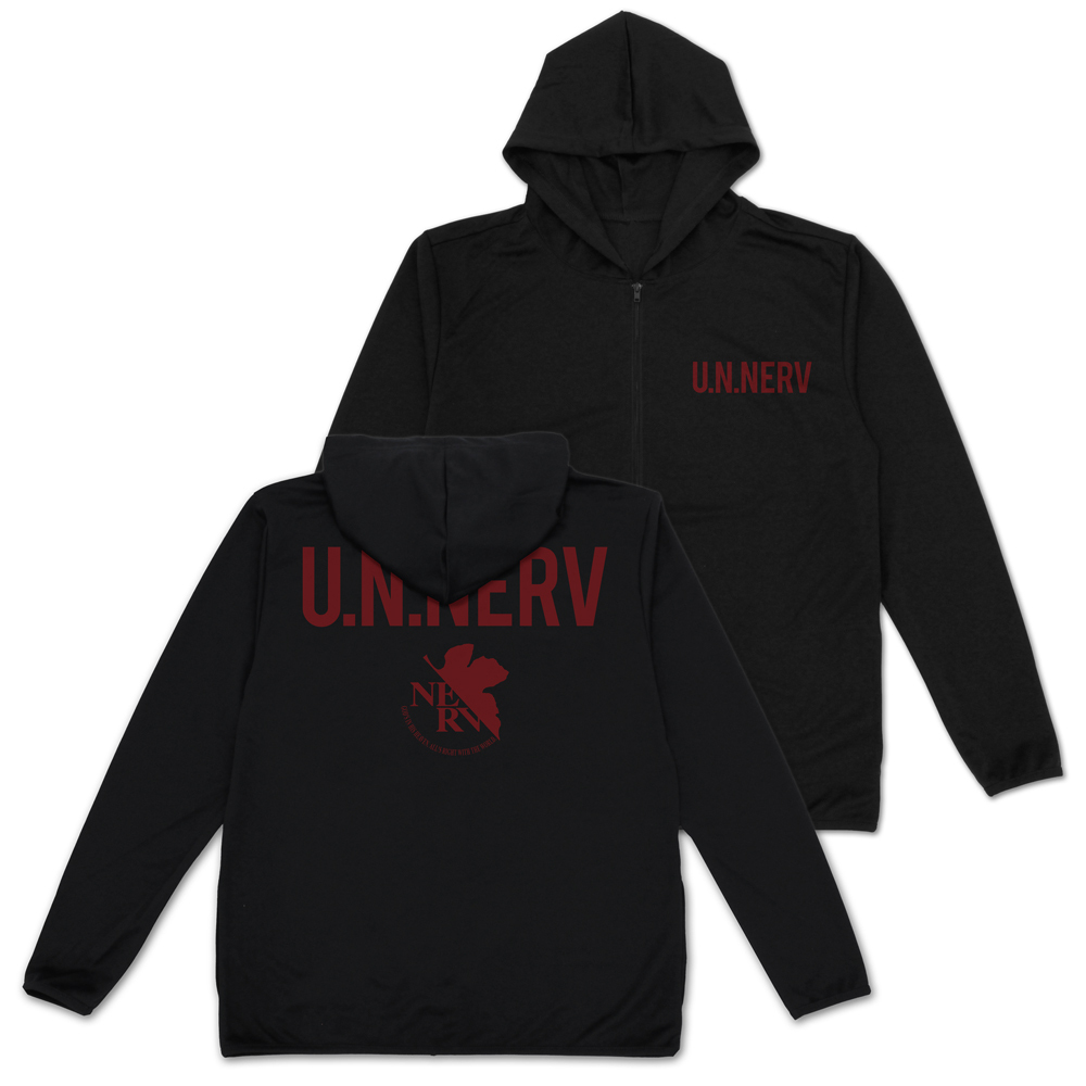 U.N.NERV 薄手ﾄﾞﾗｲﾊﾟｰｶｰ/GRAY COSPA 090726