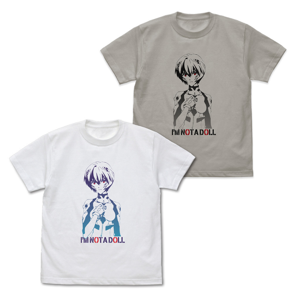 綾波ﾚｲ ｸﾞﾗﾃﾞｰｼｮﾝ Tｼｬﾂ/WHITE COSPA 090726