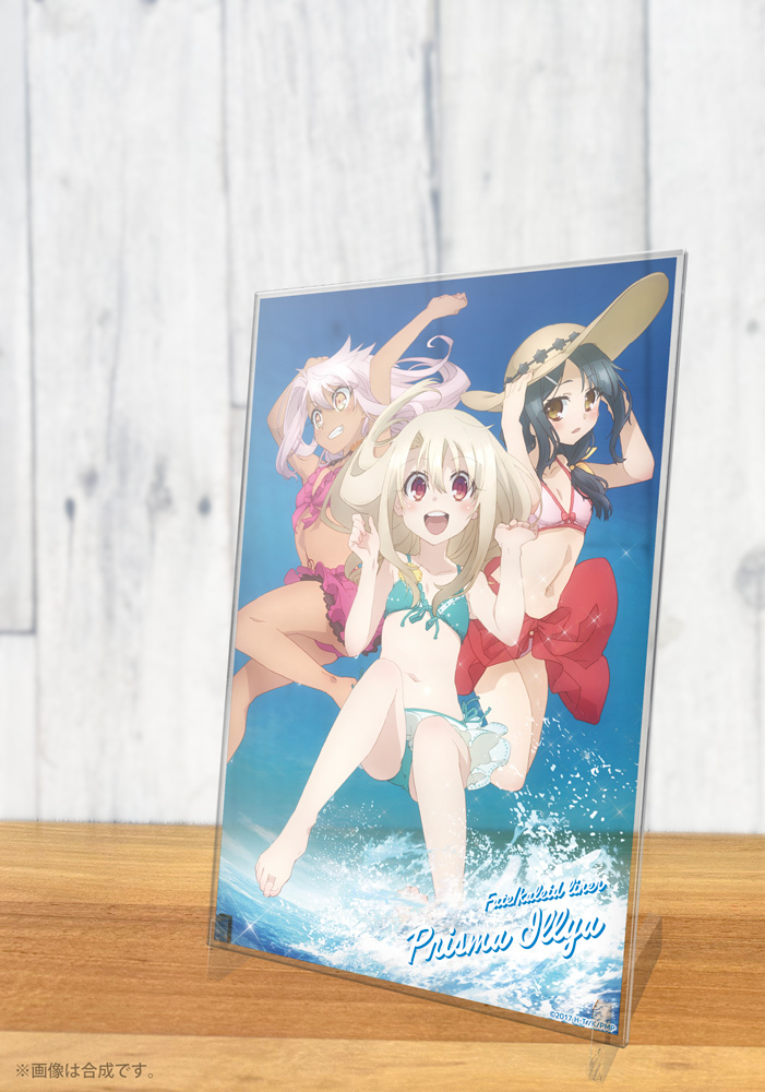 水着のｲﾘﾔ&美遊&ｸﾛｴ ｱｸﾘﾙｱｰﾄｽﾀﾝﾄﾞ COSPA 090726