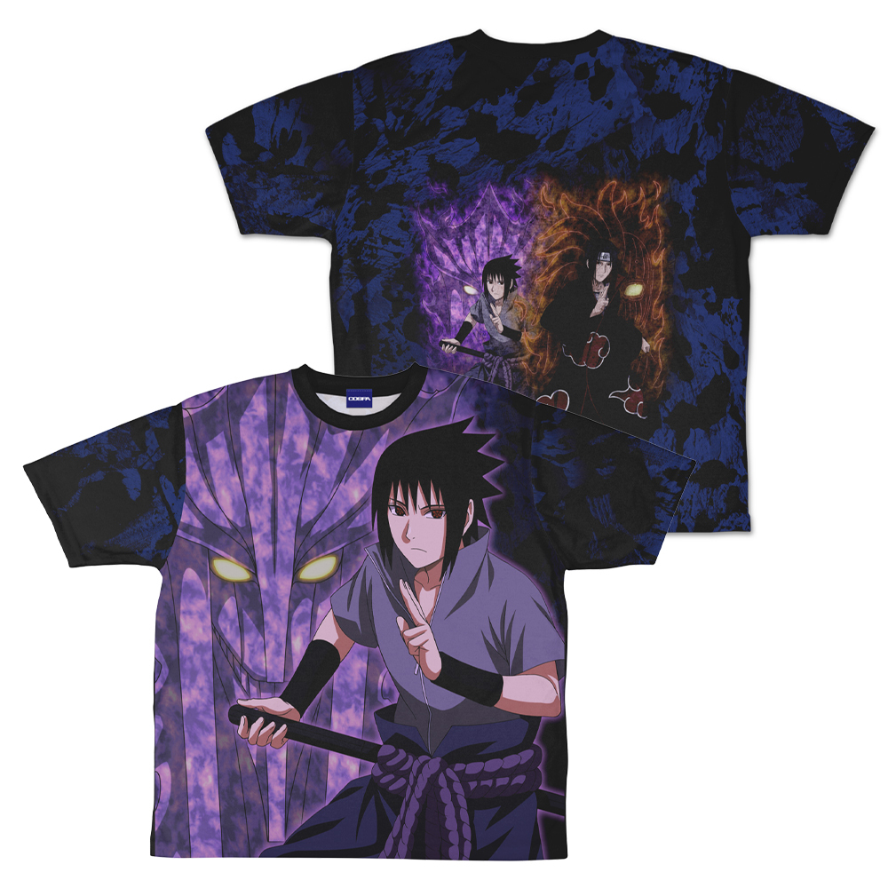 描き下ろし うちはｻｽｹ 両面ﾌﾙｸﾞﾗﾌｨｯｸTｼｬﾂ COSPA 090726