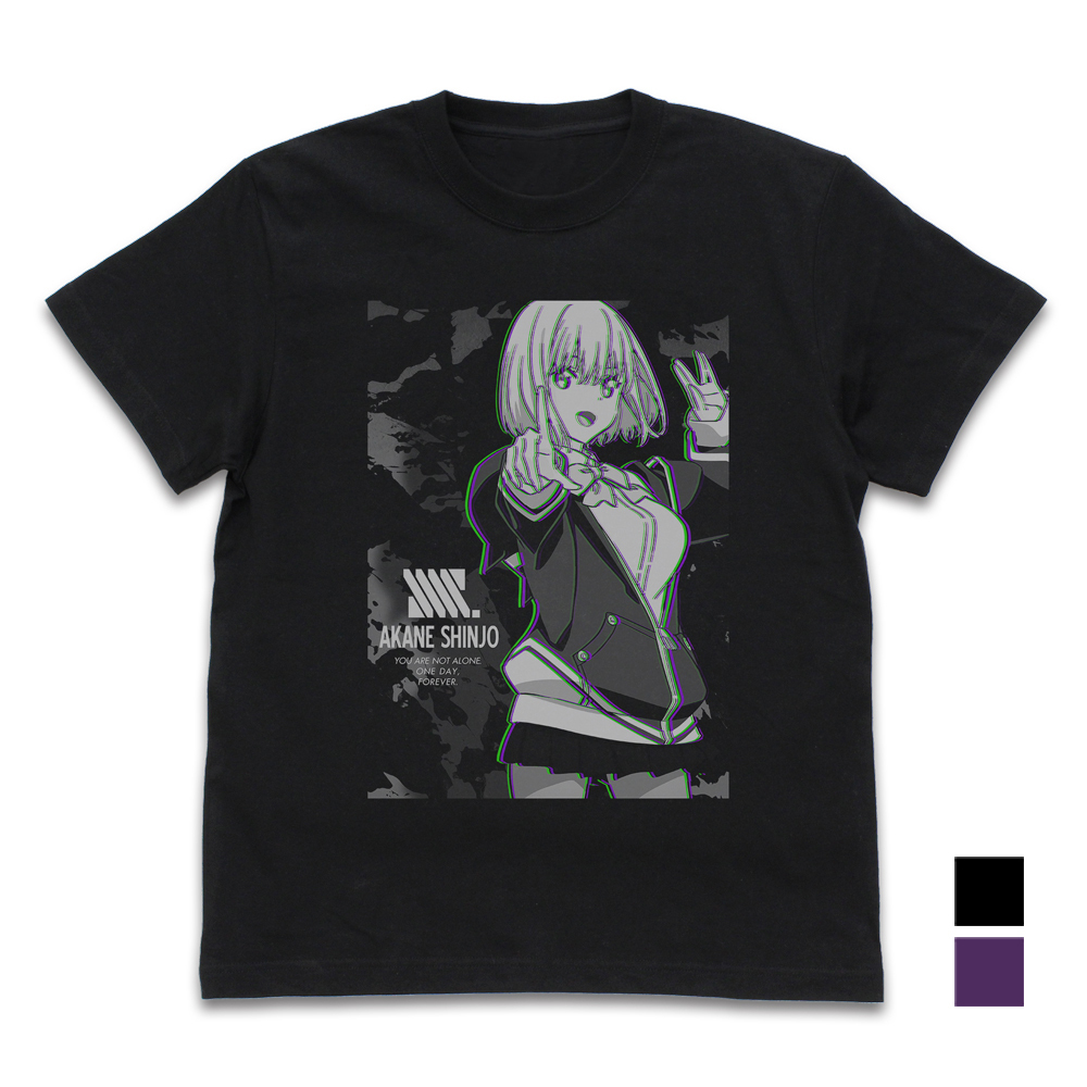 新条ｱｶﾈ ｴﾌｪｸﾄﾋﾞｼﾞｭｱﾙTｼｬﾂ/BLACK COSPA 090726