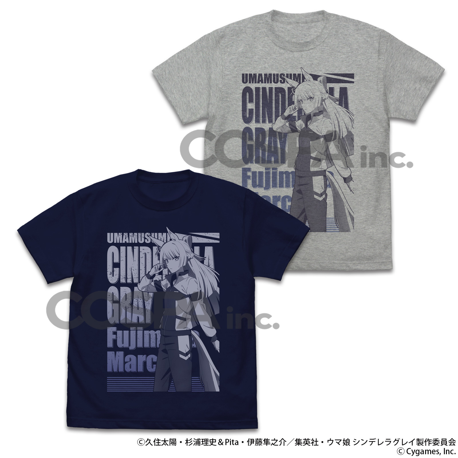 ﾌｼﾞﾏｻﾏｰﾁ Tｼｬﾂ/MIX GRAY COSPA 090726