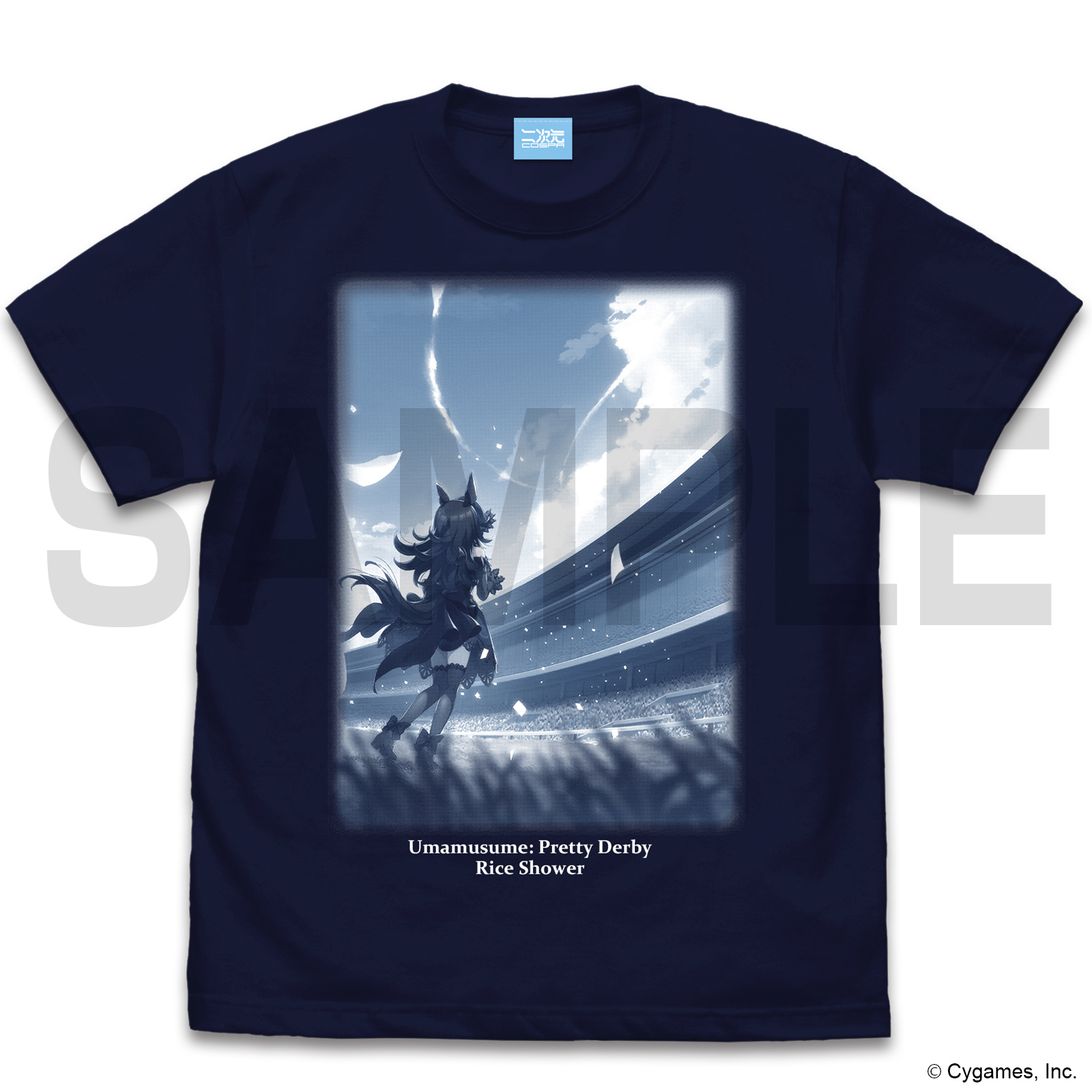 ﾗｲｽｼｬﾜｰ/『幸せ』が舞う時 Tｼｬﾂ/NAVY COSPA 090726