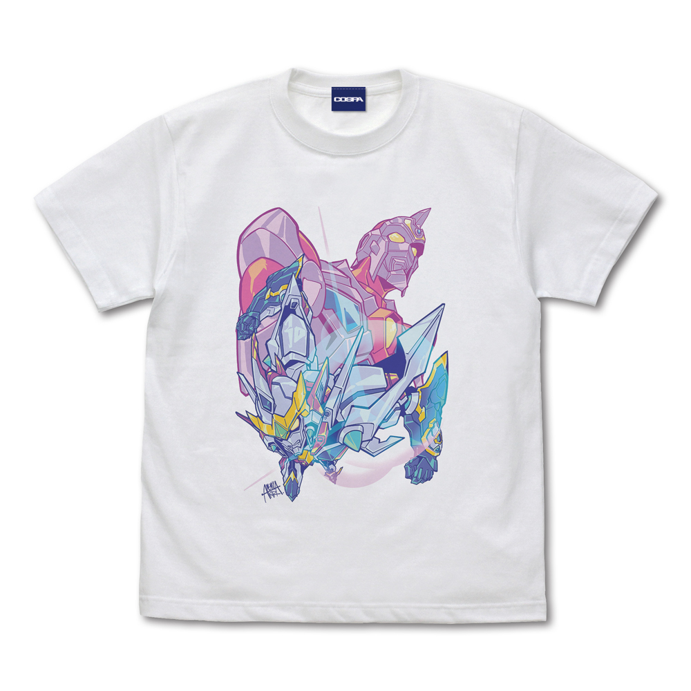 ｸﾞﾘｯﾄﾞﾏﾝ ﾕﾆﾊﾞｰｽ 雨宮哲描き下ろし ﾌﾙｶﾗｰTｼｬﾂ/WHITE COSPA 090726