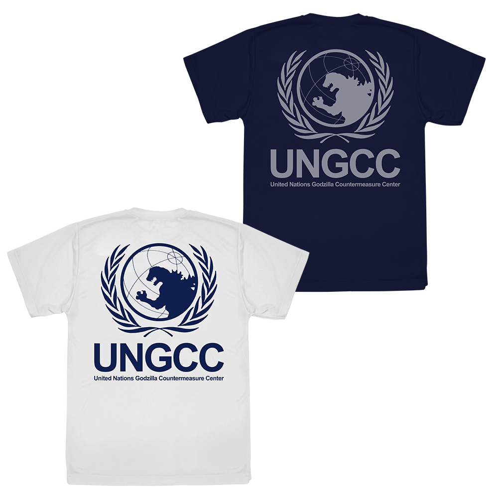 国連G対策ｾﾝﾀｰ ﾛｺﾞ ﾄﾞﾗｲTｼｬﾂ/NAVY COSPA 090726