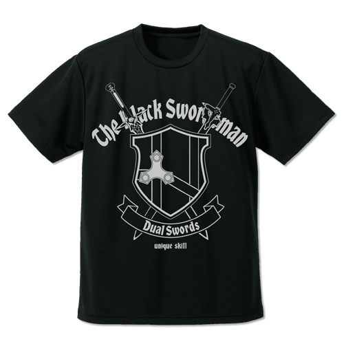 黒の剣士ﾄﾞﾗｲTｼｬﾂ/BLACK COSPA 090726