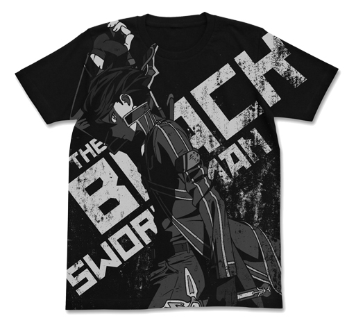 黒の剣士ｷﾘﾄTｼｬﾂ/BLACK COSPA 090726