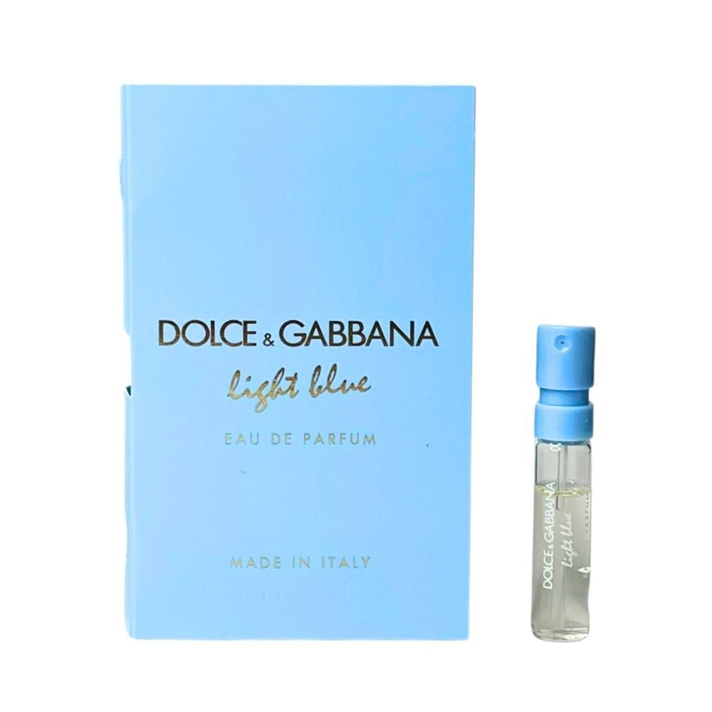 DOLCE&GABBANA D&G Beauty LIGHT BLUE 淺藍女性淡香精 1.5ml 針管