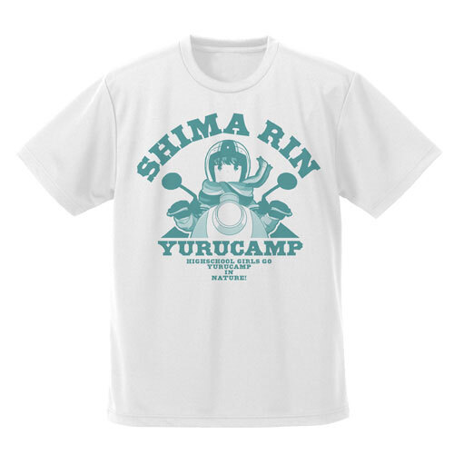 志摩ﾘﾝ ﾄﾞﾗｲTｼｬﾂ/WHITE COSPA 090726