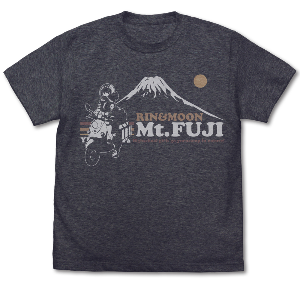 月と志摩ﾘﾝ ｳﾞｨﾝﾃｰｼﾞTｼｬﾂ/DARK HEATHER NAVY COSPA 090726