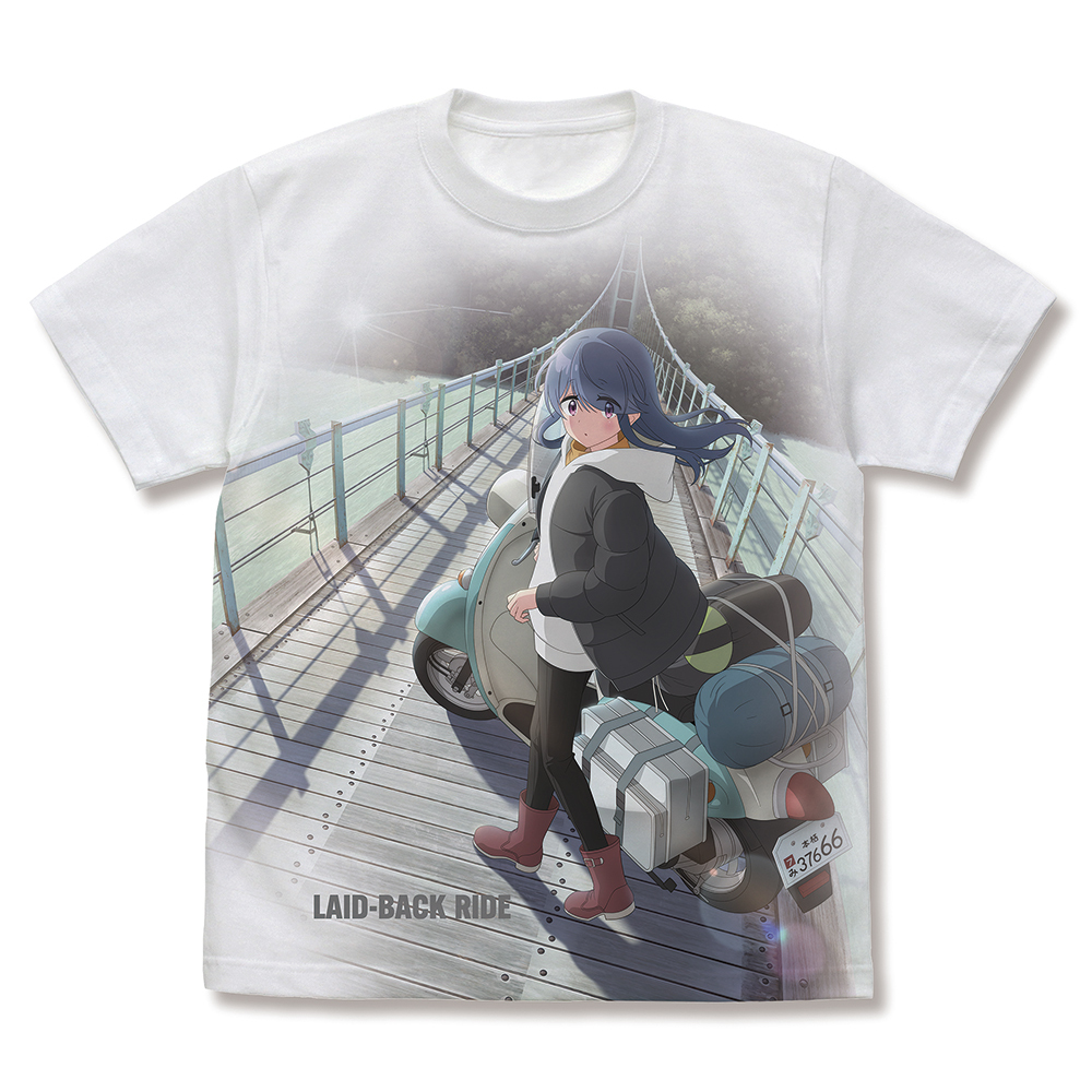 ﾊﾞｲｸ志摩ﾘﾝ ﾌﾙｸﾞﾗﾌｨｯｸTｼｬﾂ/WHITE COSPA 090726
