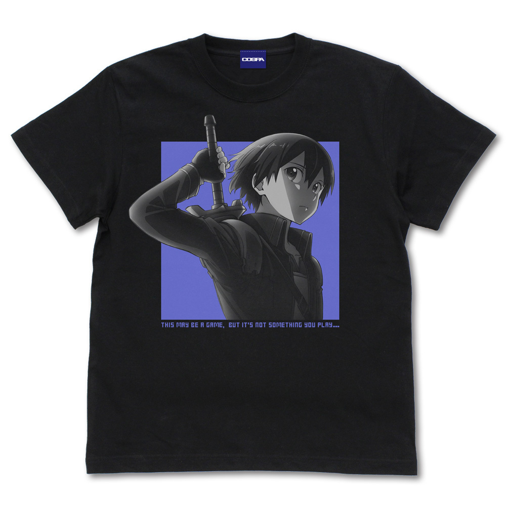 ｷﾘﾄ Tｼｬﾂ SAO第5層Ver./BLACK COSPA 090726