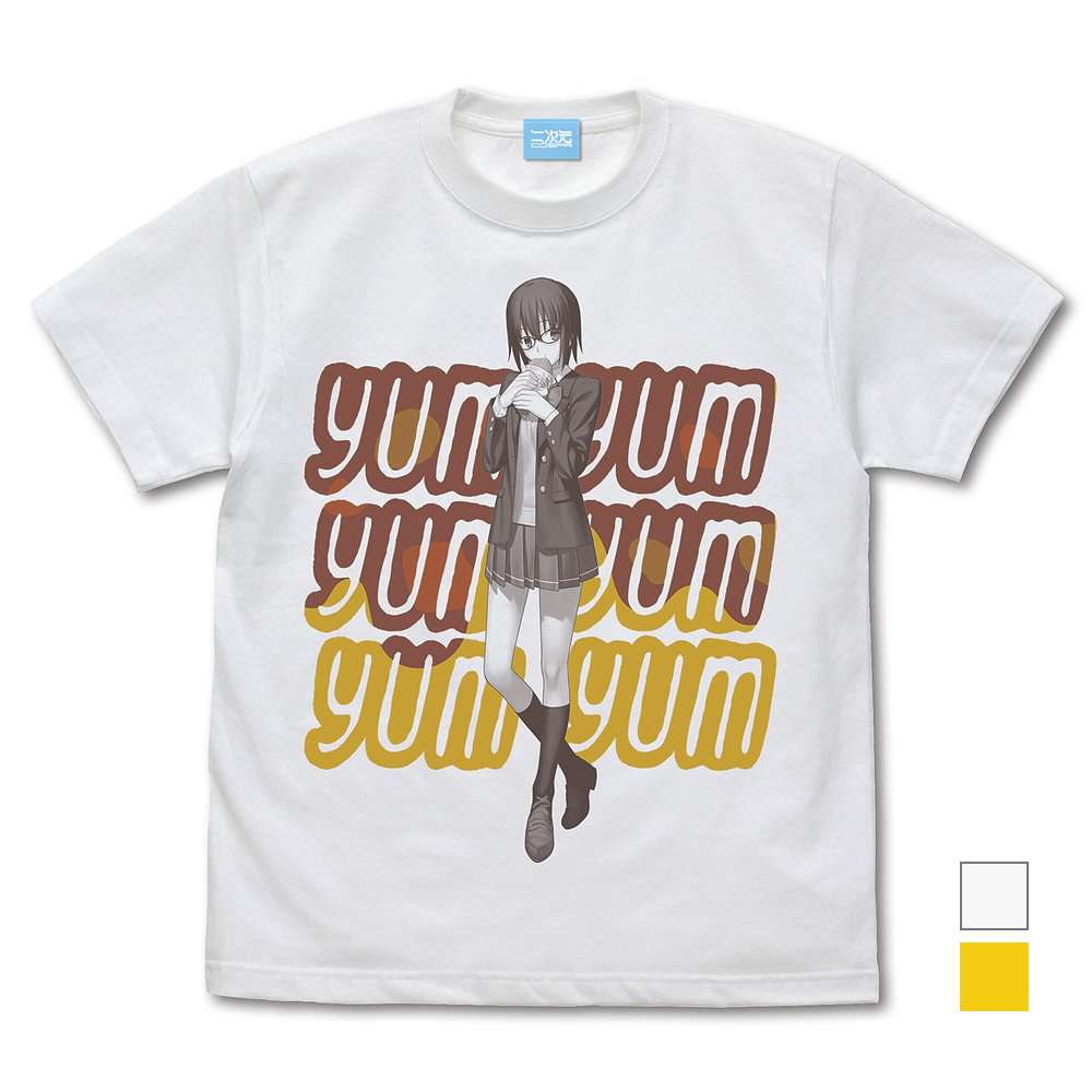 ｼｴﾙのｶﾚｰﾊﾟﾝもぐもぐ Tｼｬﾂ/WHITE COSPA 090726