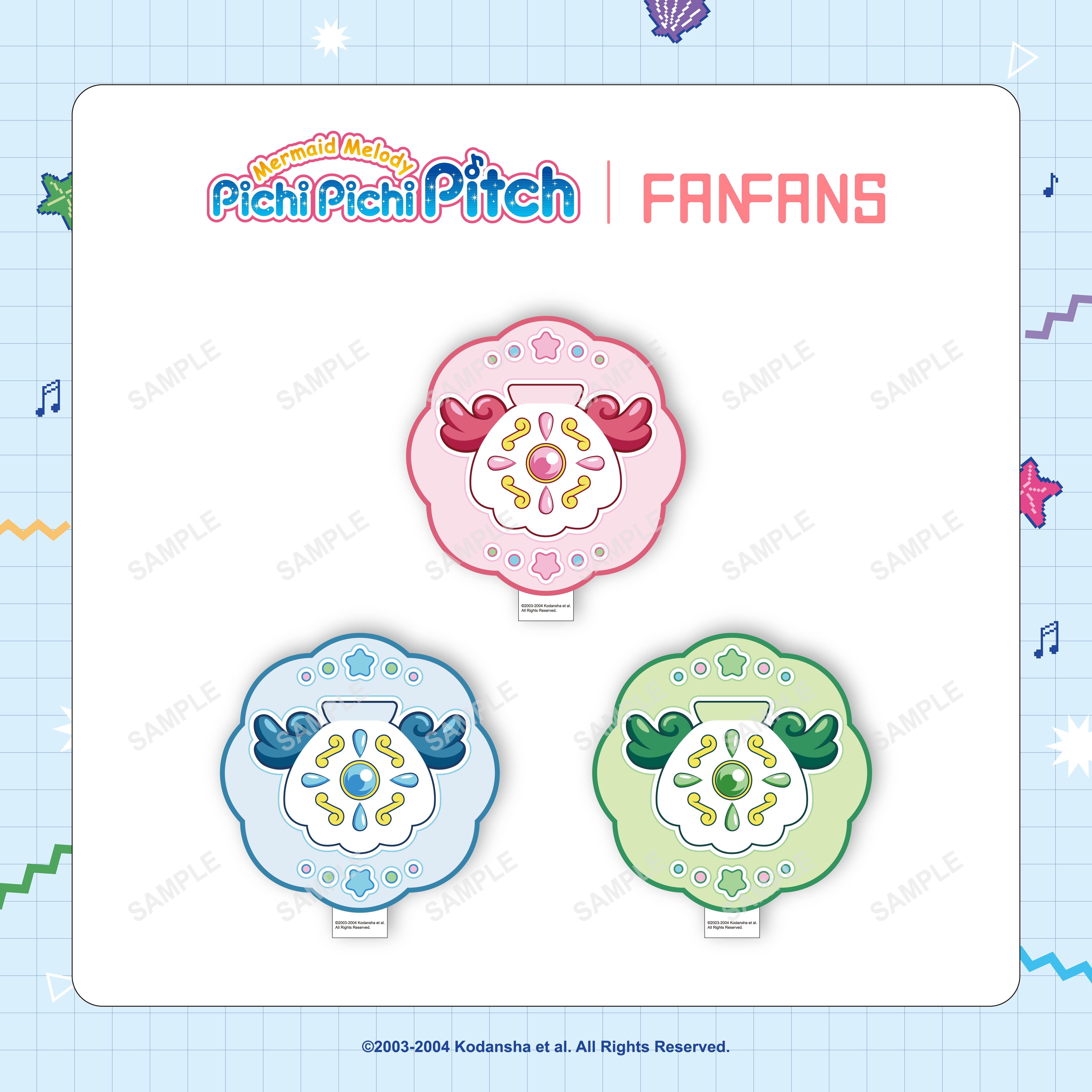 【新品預購】真珠美人魚-刺繡杯墊-波音
