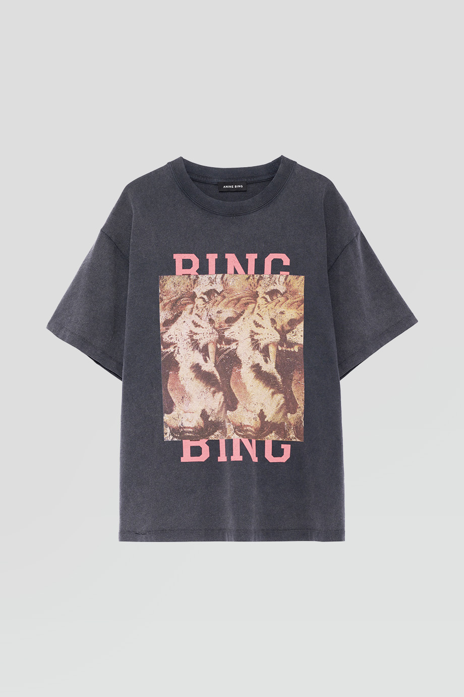 Anine Bing｜CADE 圓領虎頭寬鬆T恤