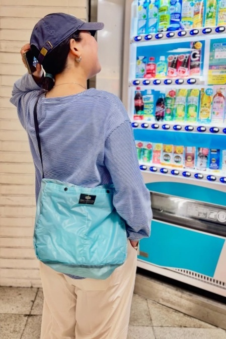 Bag'n'Noun｜CAMP POCHETTE 'L' 斜背包  L號 - 天藍 (70020758SAX)