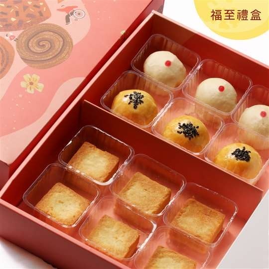 伊甸烘焙咖啡屋2026中秋福至12入公益禮盒