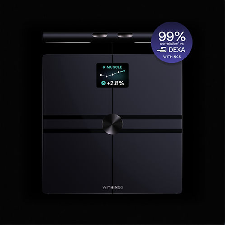 Withings BodyFit DEXA 99% | 智能體脂磅｜40+ 項生物指標