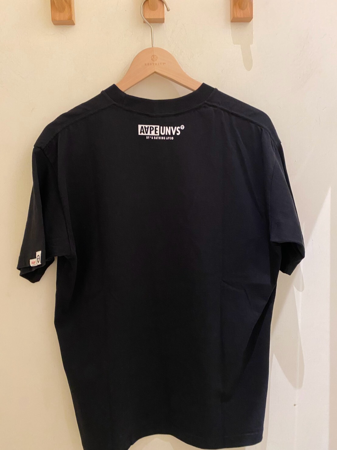 Aape 日本限定日文迷彩猿人頭短T M1776XXQ