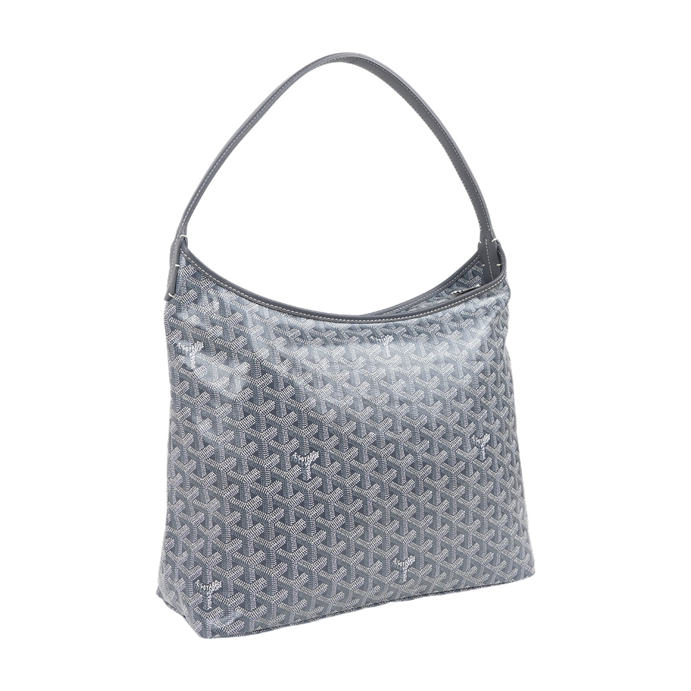 【GOYARD】Boheme Hobo 拉鍊肩背包(灰色)