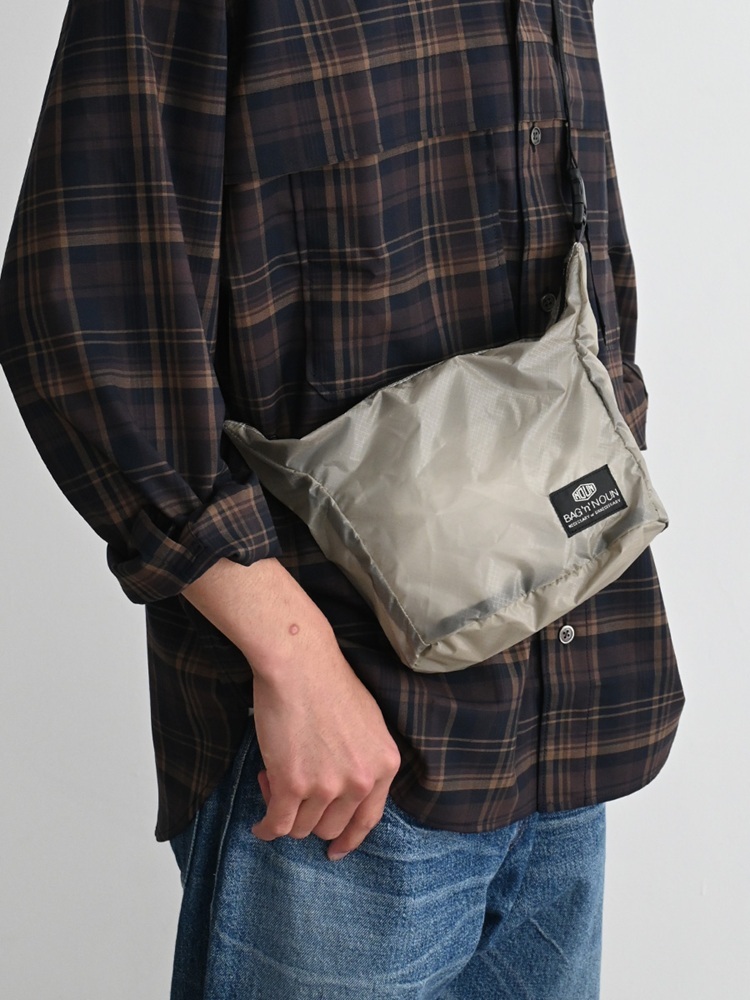 Bag'n'Noun｜CAMP SMALLPACK 手提斜背兩用包  F號 - 淺褐 (70021107BEIGE)