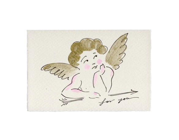 Scribble & Daub 小天使手工繪製卡片