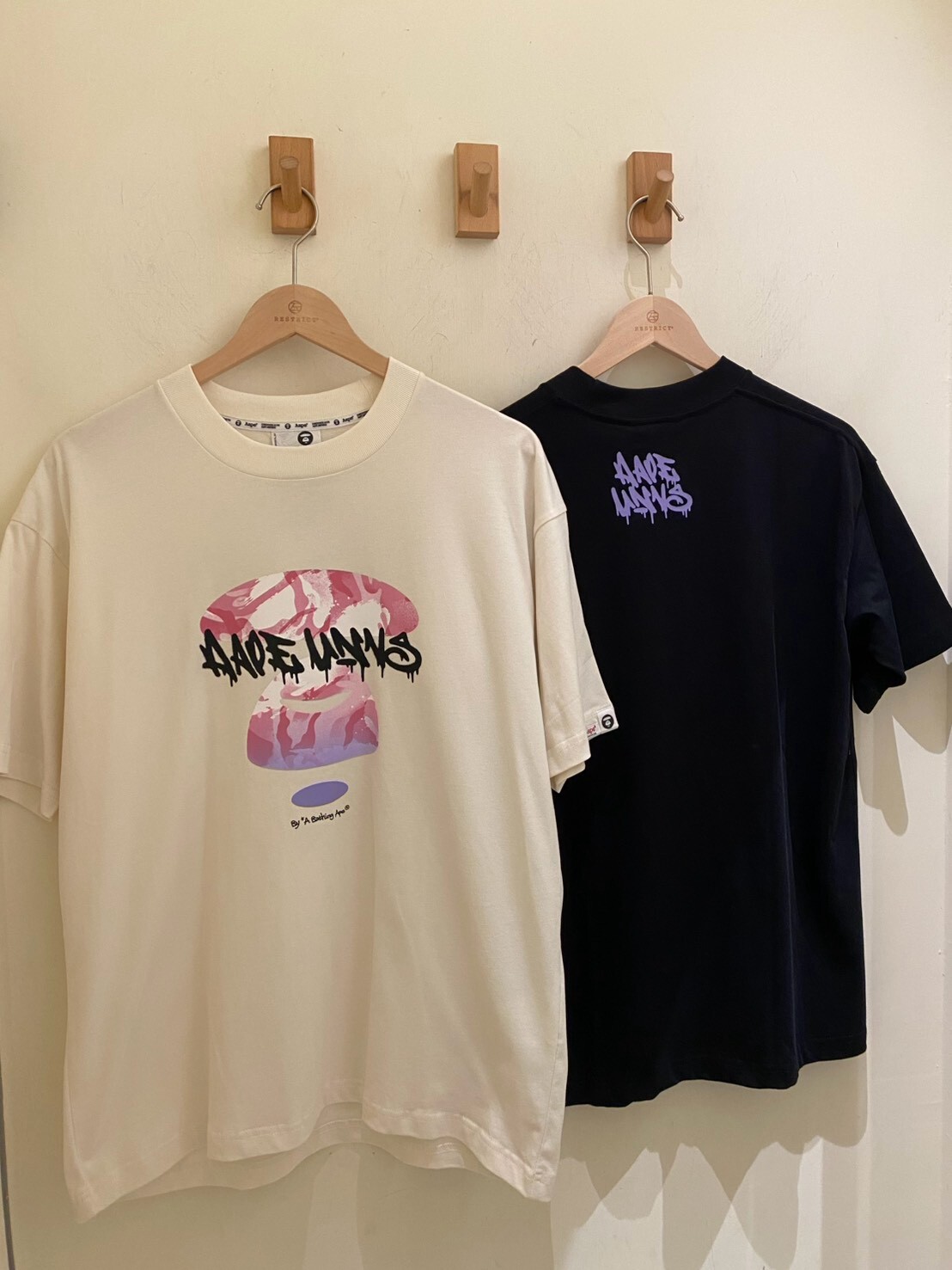 Aape 漸變猿人塗鴉短T M10032XR