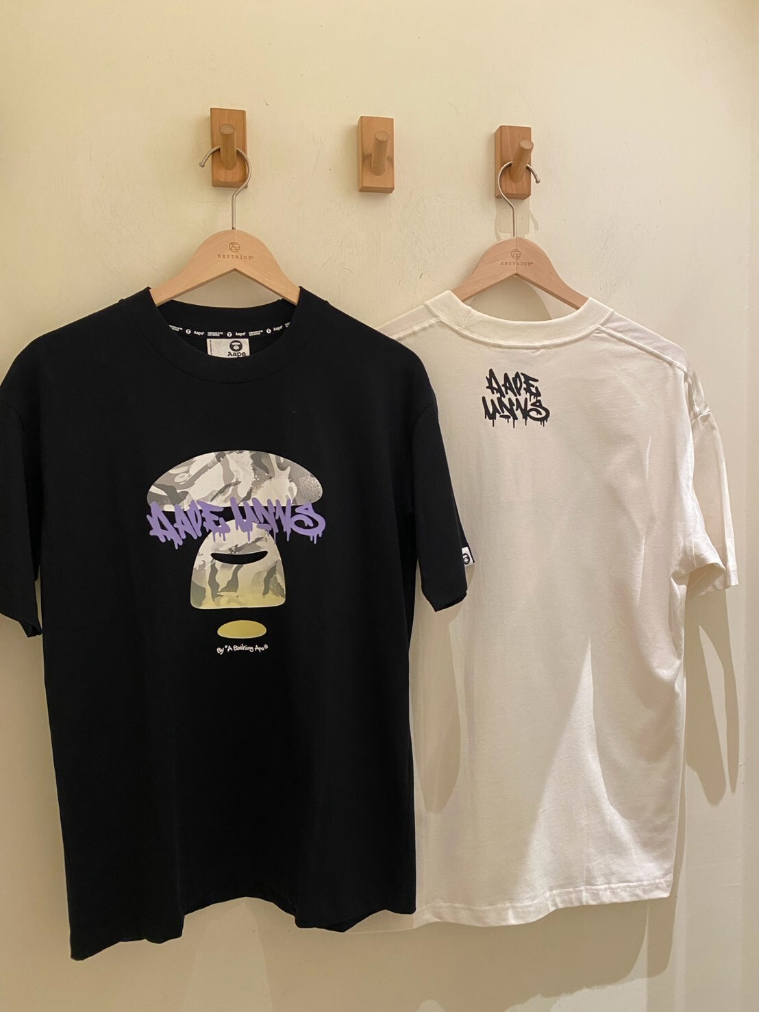 Aape 漸變猿人塗鴉短T M10032XR