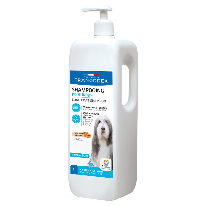 法國Francodex 犬用長毛洗毛水1L/250ml