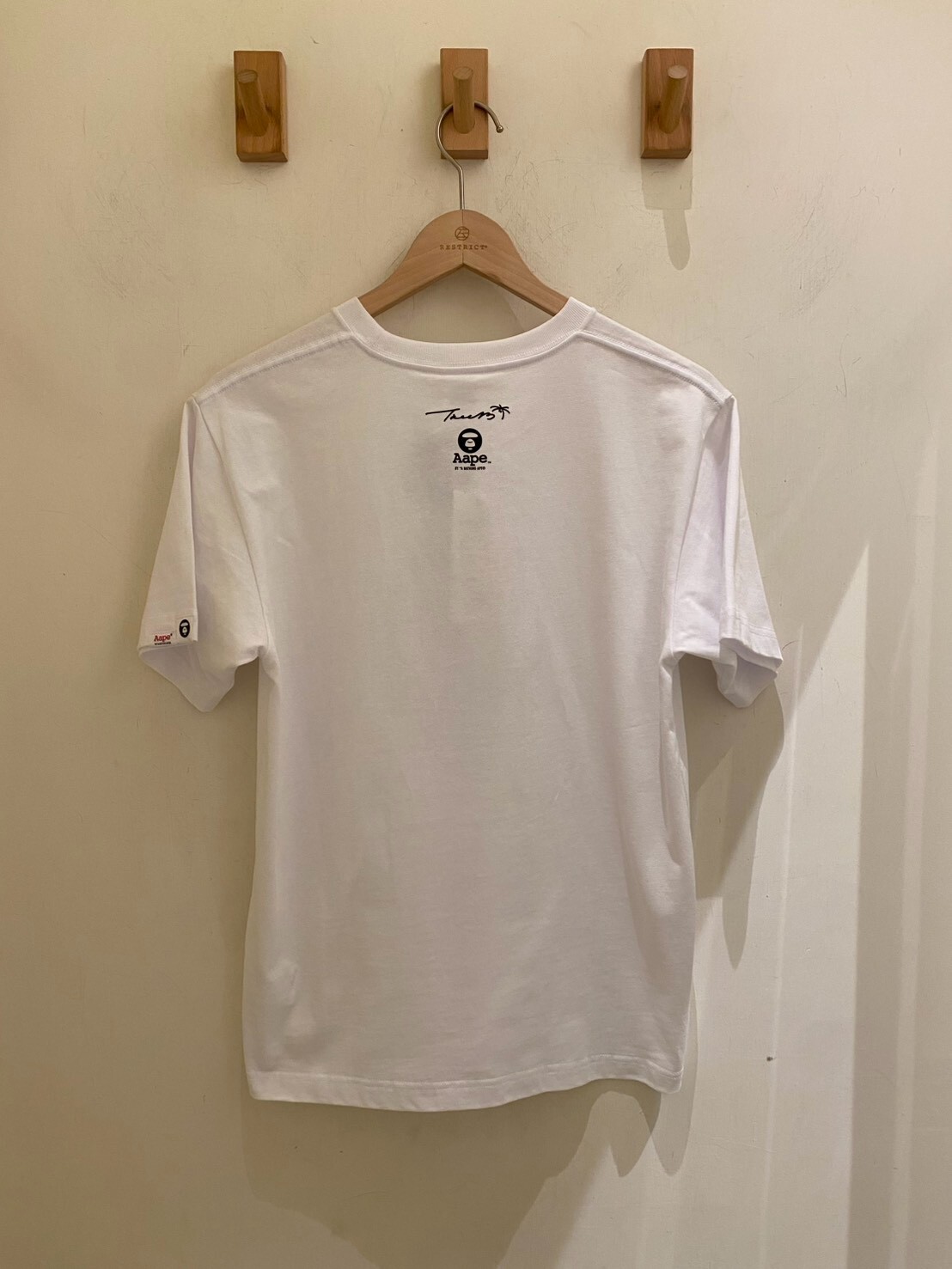 Aape x tree13 聯名款復古漫畫少女短T  M9812XXQ