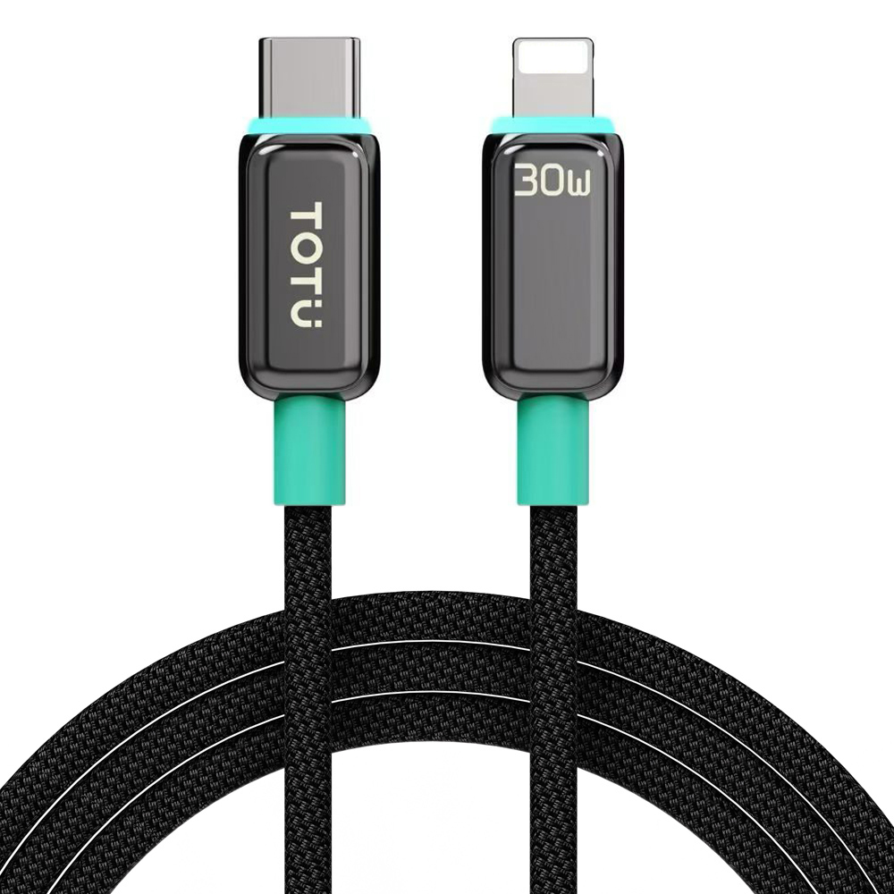 TOTU LED PD Fast Charging Braided Cable