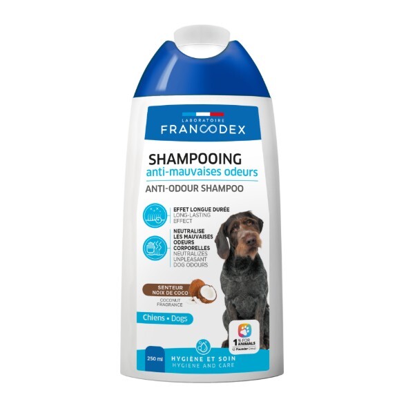 法國Francodex 犬用消臭洗毛水250ml